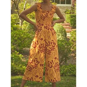 The Odells Jane Jumpsuit in Zest Multi Anthropologie